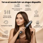 Placă de păr cu abur și infraroșu pentru îndreptare - imagine 10