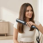 Placă de păr cu abur și infraroșu pentru îndreptare - imagine 9