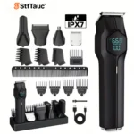 Aparat de tuns electric STF-34, lame din oțel inoxidabil, reîncărcare USB, IPX7