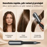 Placă de păr cu abur și infraroșu pentru îndreptare - imagine 7