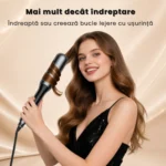 Placă de păr cu abur și infraroșu pentru îndreptare - imagine 6