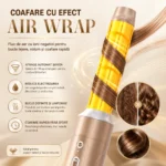 Aparat electric de coafat pentru îndreptarea și ondularea părului - imagine 5