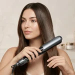 Placă de păr cu abur și infraroșu pentru îndreptare - imagine 12