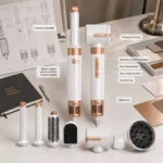 Aparat electric de coafat pentru îndreptarea și ondularea părului - imagine 4