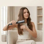 Placă de păr cu abur și infraroșu pentru îndreptare - imagine 11