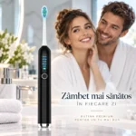 Periuță electrică sonică StfTauc, 8 capete, 5 moduri, afișaj, temporizator 2 minute, USB-C - imagine 13