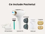 Fotoepilator IPL cu răcire pentru epilare acasă - imagine 4