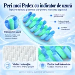 Periuță electrică sonică StfTauc, 8 capete, 5 moduri, afișaj, temporizator 2 minute, USB-C - imagine 12