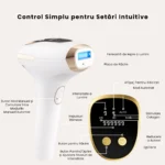 Fotoepilator IPL cu răcire pentru epilare acasă - imagine 11
